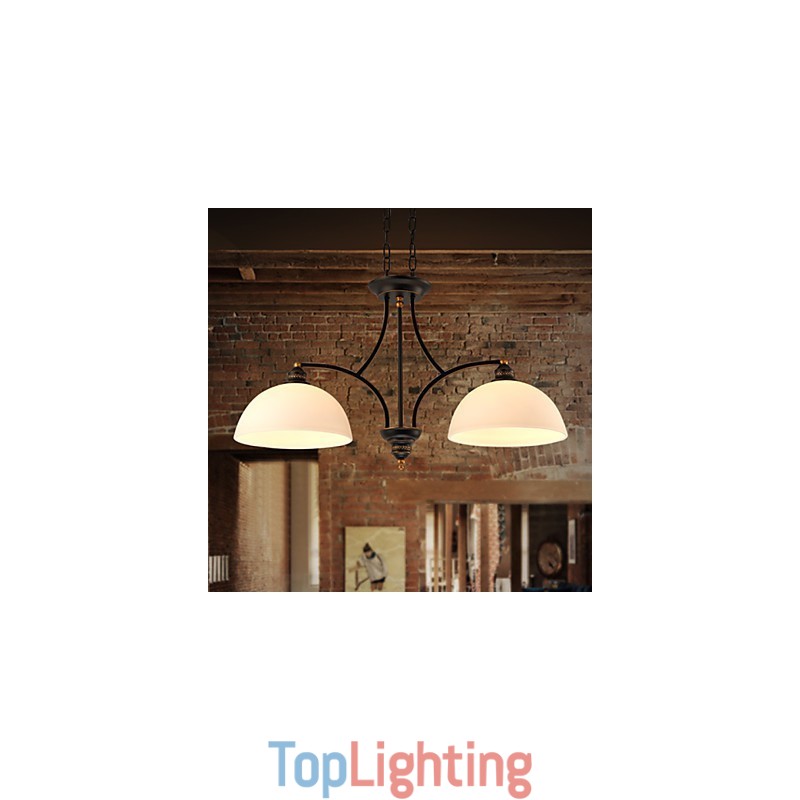 Retro Minimalist Ceiling Lamps European Style Glass Ceiling Lamps Lamp
