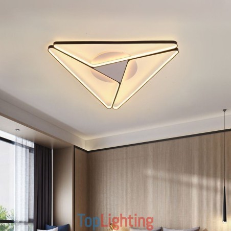Flush Mount Minimalist Triangle Ceiling Light Flush Mount Minimalist Triangle Ceiling Light