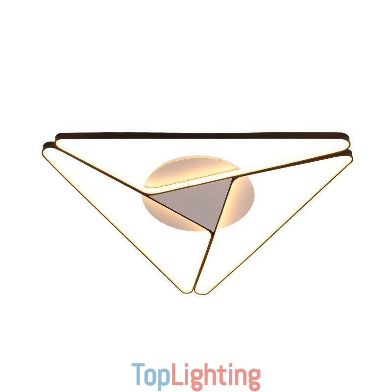 Flush Mount Minimalist Triangle Ceiling Light
