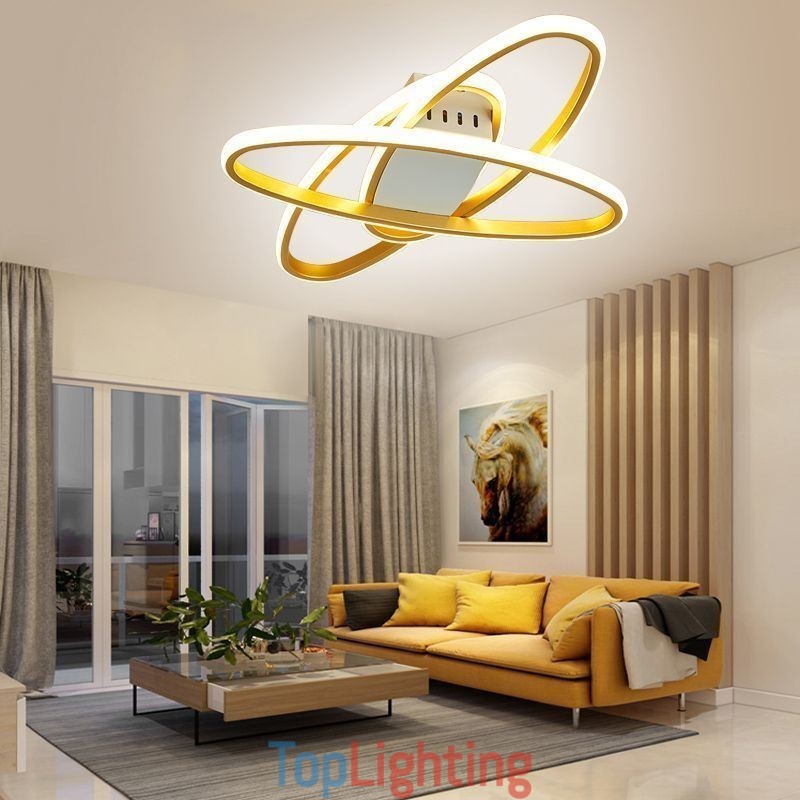 Flush Mount Minimalist Surround Planet Ceiling Light