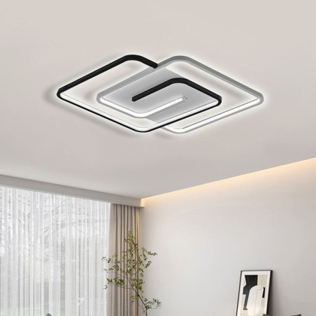 Flush Mount Acrylic Wrap Square Ceiling Light Flush Mount Acrylic Wrap Square Ceiling Light