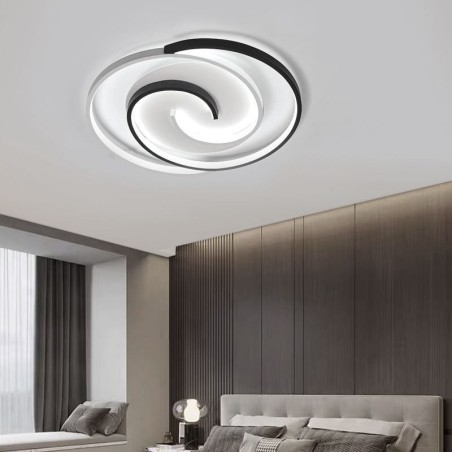 Flush Mount Acrylic Wrap Round Ceiling Light Flush Mount Acrylic Wrap Round Ceiling Light