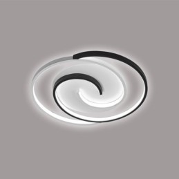 Flush Mount Acrylic Wrap Round Ceiling Light