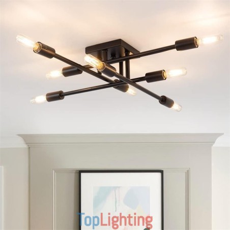 Country Retro Flush Mount American Industrial Style Decorative Ceiling Light Country Retro Flush Mount American Industrial Style Decorative Ceiling Light