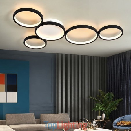 Modern Flush Mount Aluminum Art Ceiling Light Modern Flush Mount Aluminum Art Ceiling Light