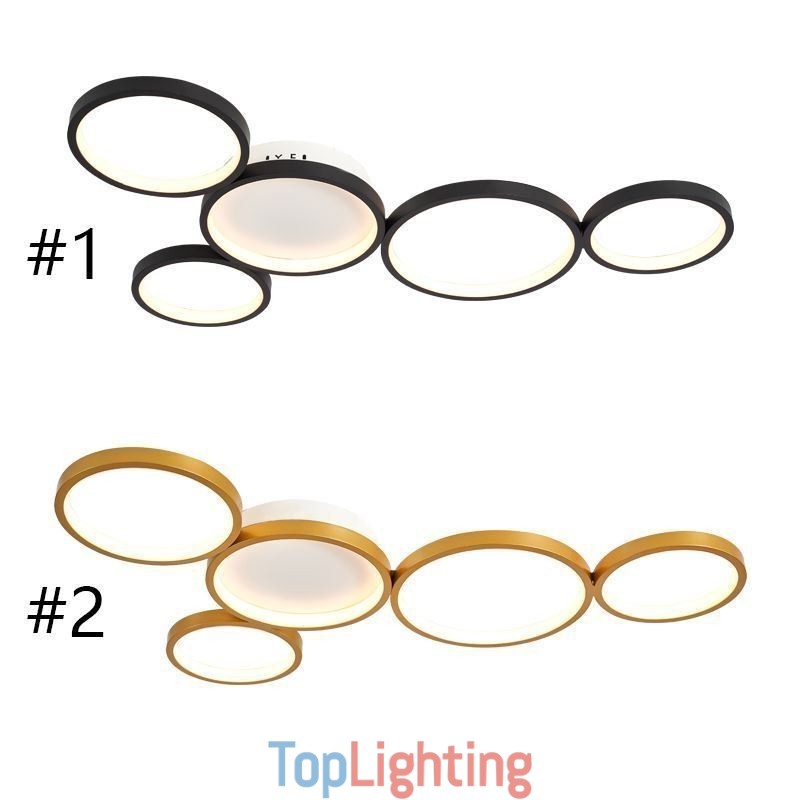 Modern Flush Mount Aluminum Art Ceiling Light