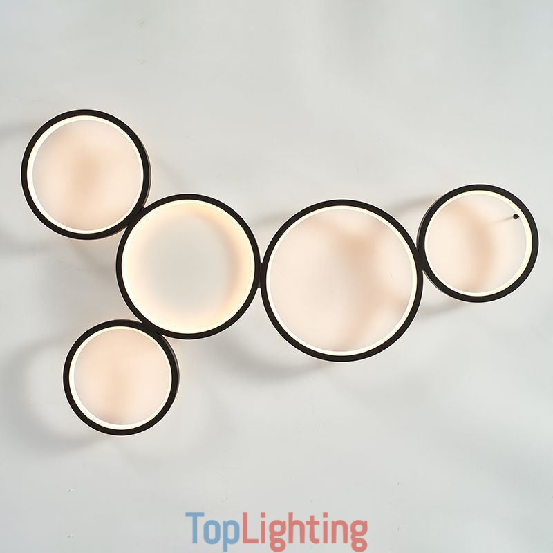 Modern Flush Mount Aluminum Art Ceiling Light