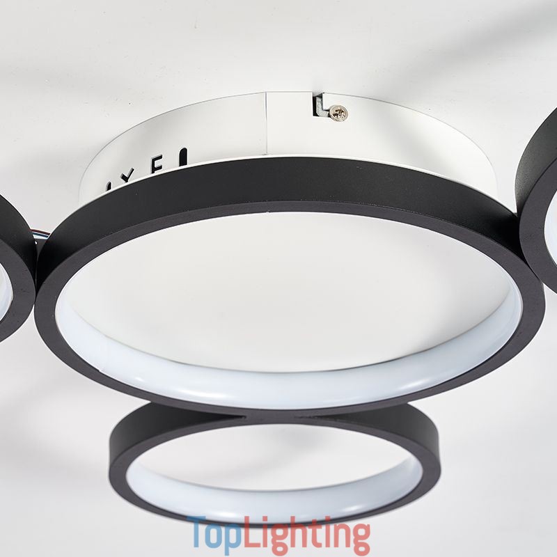 Modern Flush Mount Aluminum Art Ceiling Light