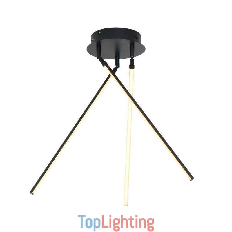 Creative Flush Mount Aluminum Art Windmill Ceiling Lamp