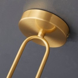 Modern Flush Mount Glass Home Lighting Creative Ceiling Light