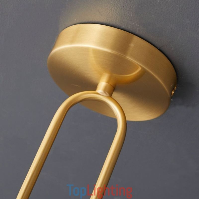 Modern Flush Mount Glass Home Lighting Creative Ceiling Light