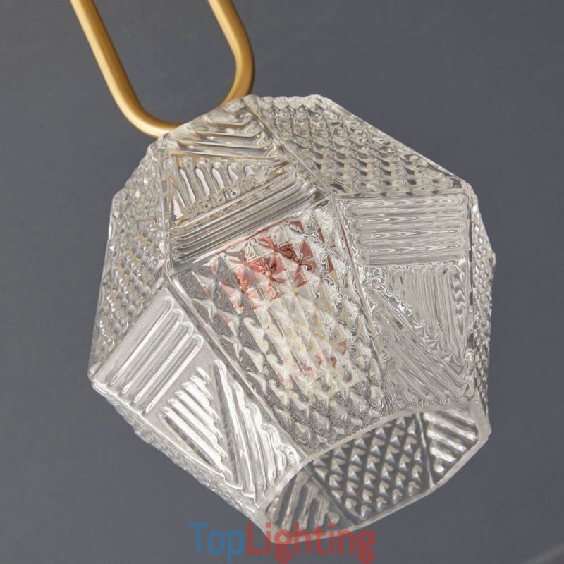 Modern Flush Mount Glass Home Lighting Creative Ceiling Light