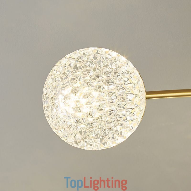 Modern Flush Mount Golden Ceiling Light Decorative Light Fixture