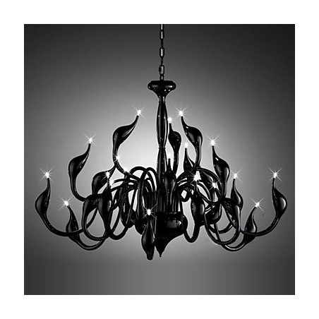 Modern Chandelier Light 24 Lights G4 Black Painting Modern Chandelier Light 24 Lights G4 Black Painting