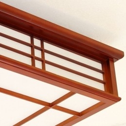 Retro Ceiling Light Decorative Wooden Ceiling Lamp