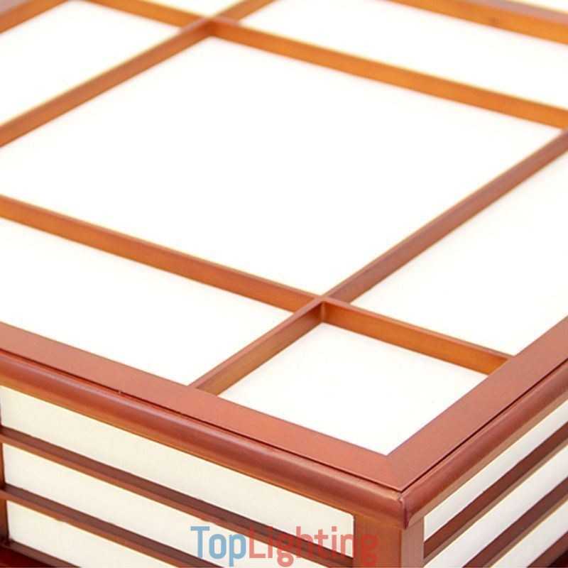 Retro Ceiling Light Decorative Wooden Ceiling Lamp
