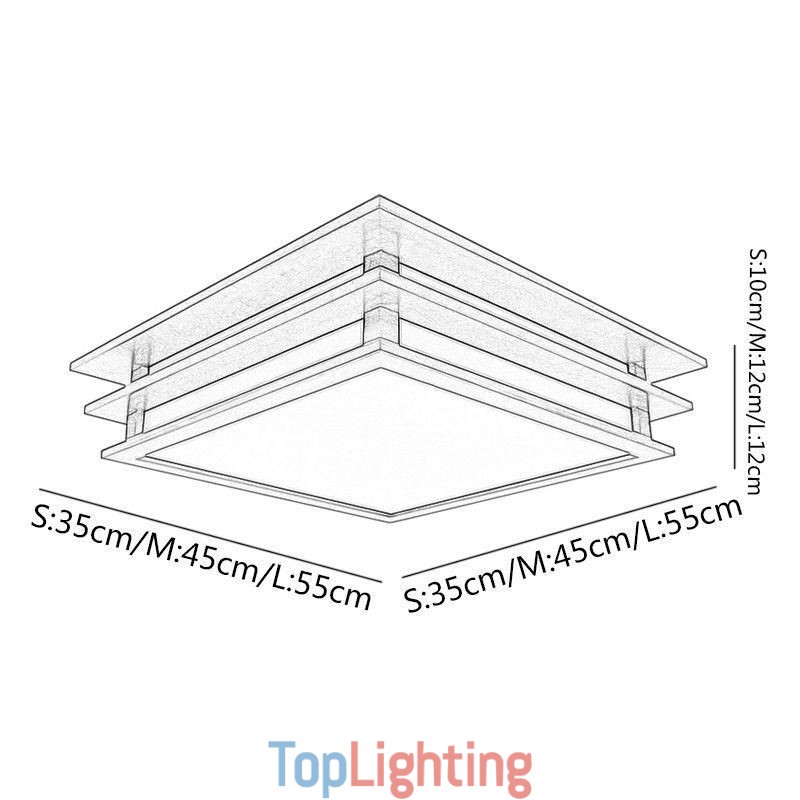 Retro Ceiling Light Chinese Style Ceiling Lamp