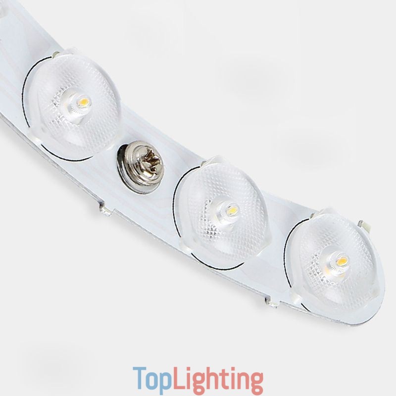 Modern Ceiling Light Wooden Acrylic Round Ceiling Light