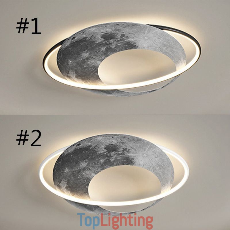 Ceiling Light Flush Mount Moon Ceiling Lamp