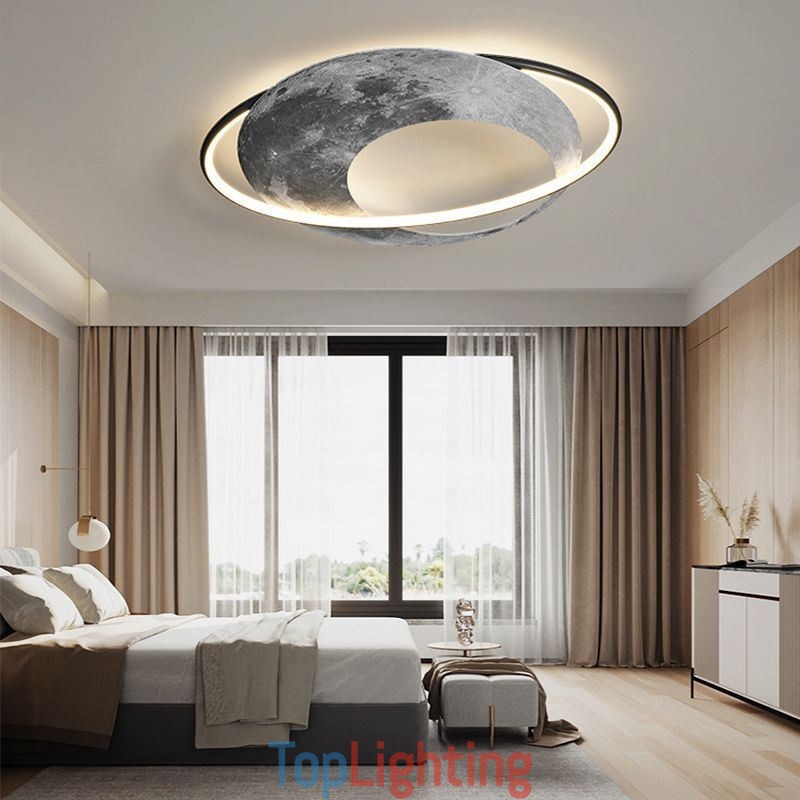 Ceiling Light Flush Mount Moon Ceiling Lamp