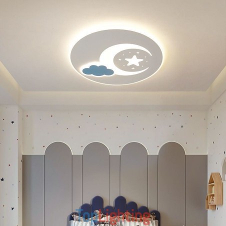 Simplicity Ceiling Light Moon & Star Ceiling Lamp Simplicity Ceiling Light Moon & Star Ceiling Lamp