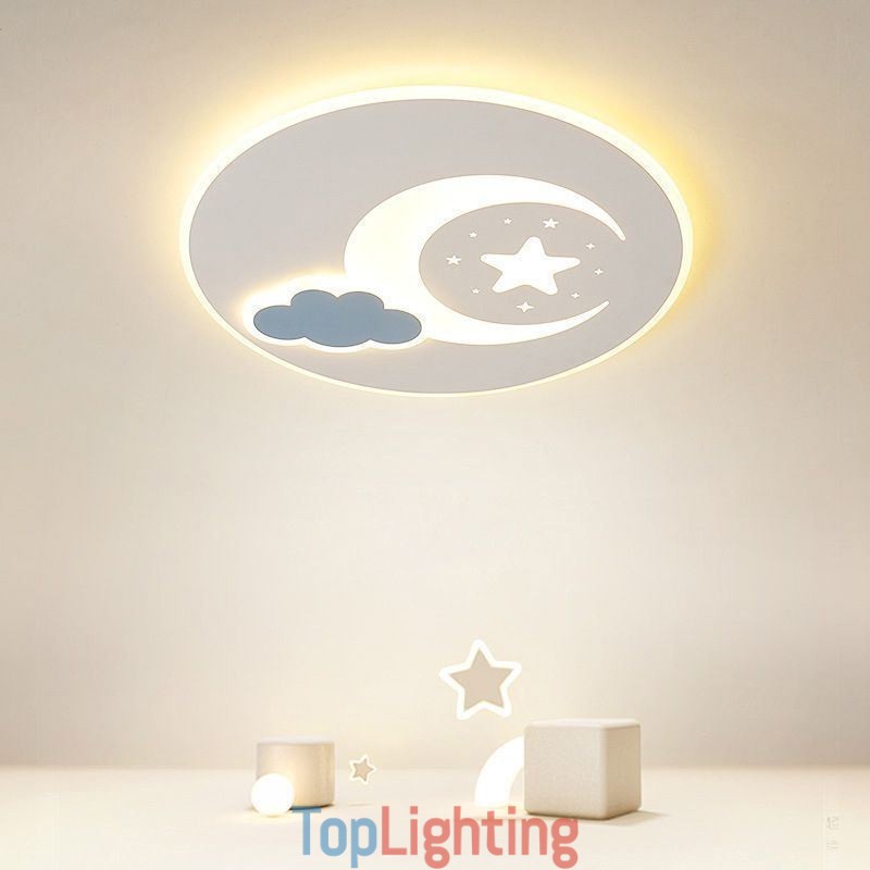 Simplicity Ceiling Light Moon & Star Ceiling Lamp
