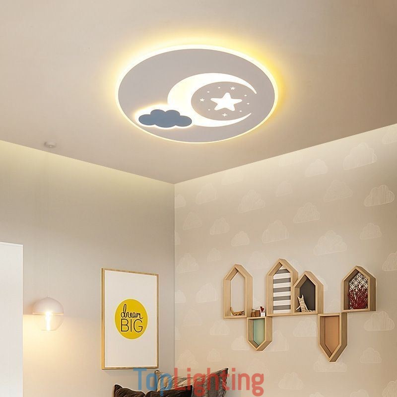 Simplicity Ceiling Light Moon & Star Ceiling Lamp