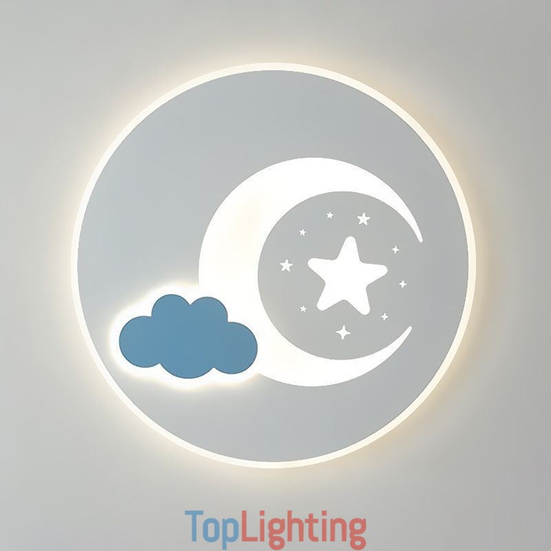 Simplicity Ceiling Light Moon & Star Ceiling Lamp