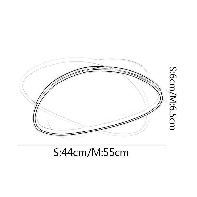 Modern Ceiling Lights Oval Ceiling Lamp