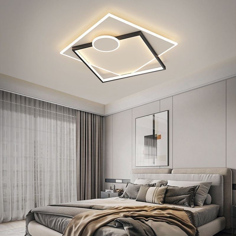 Modern Ceiling Light Square Geometric Acrylic Ceiling Lamp