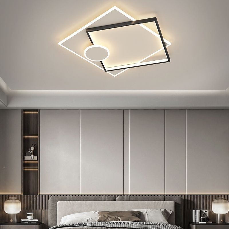 Modern Ceiling Light Square Geometric Acrylic Ceiling Lamp