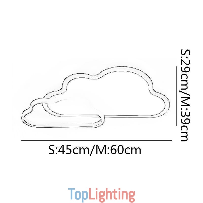 Modern Ceiling Lamp Creative Cloud Decoration Light