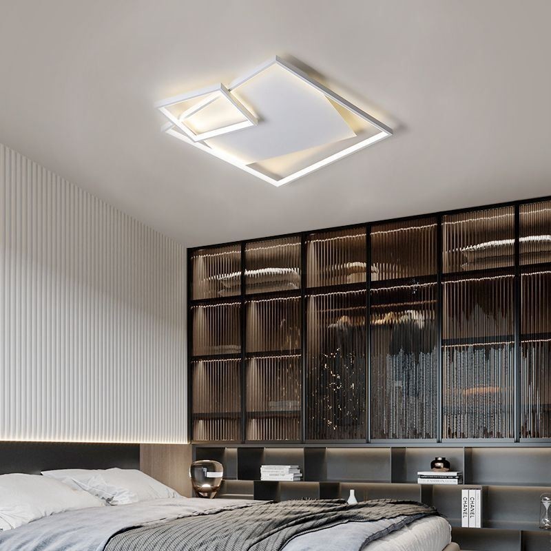 Modern Ceiling Lamp Square Indoor Smart Lighting Fixtures