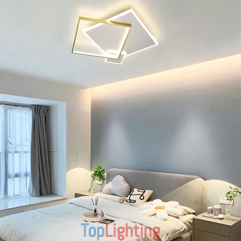 Modern Ceiling Light Geometric Square Ceiling Light