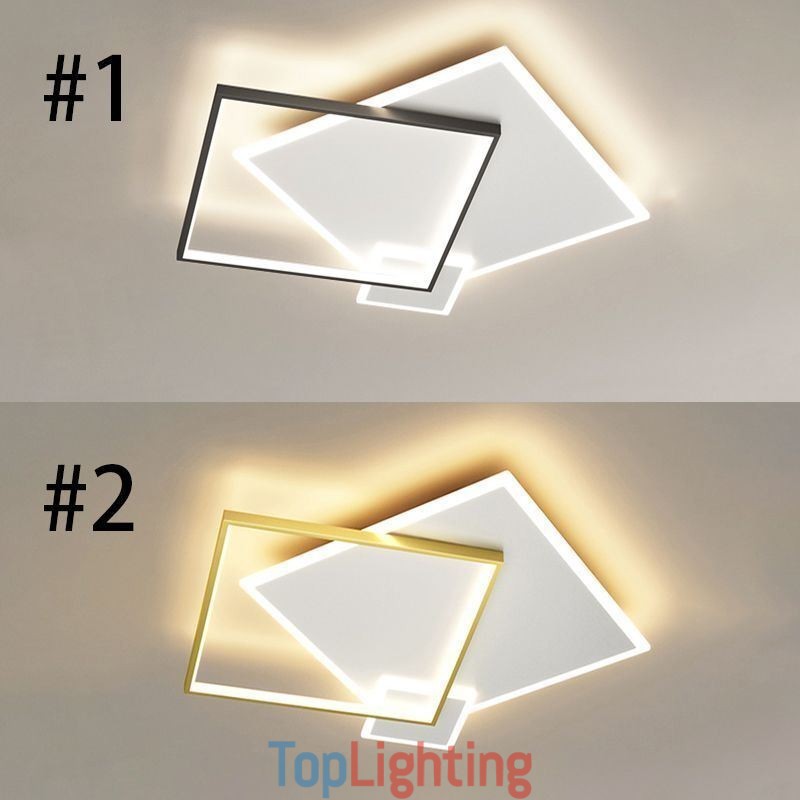 Modern Ceiling Light Geometric Square Ceiling Light