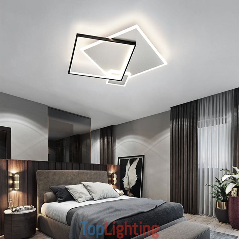 Modern Ceiling Light Geometric Square Ceiling Light