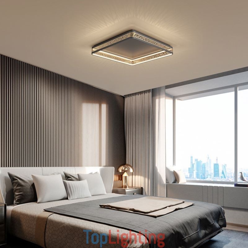 Ceiling Light Bird Nest Square Lamp Modern Fixtures
