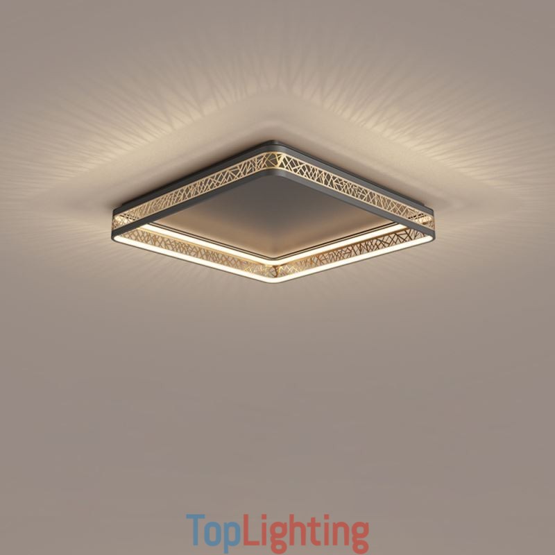 Ceiling Light Bird Nest Square Lamp Modern Fixtures