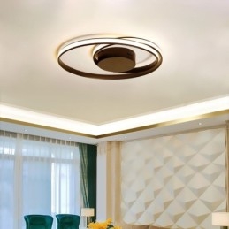 Modern Ceiling Lights Double Round Lamps