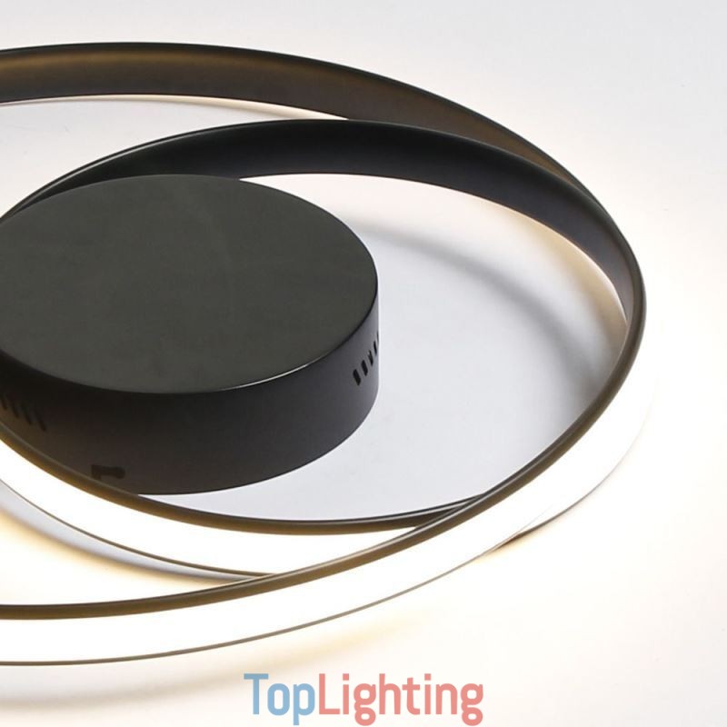 Modern Ceiling Lights Double Round Lamps