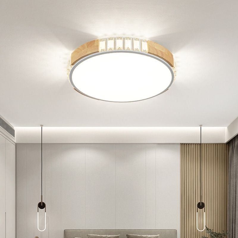Japanese Ceiling Light Minimalist Flush Mount Lighting Fixture
