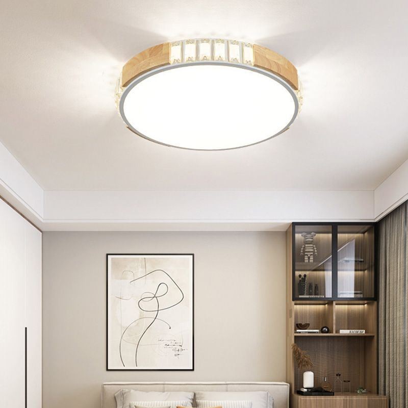 Japanese Ceiling Light Minimalist Flush Mount Lighting Fixture
