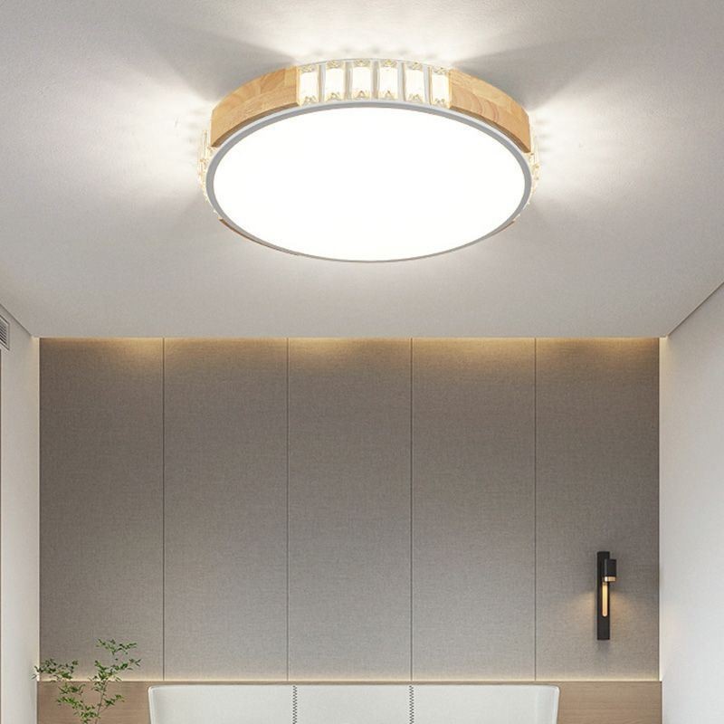Japanese Ceiling Light Minimalist Flush Mount Lighting Fixture