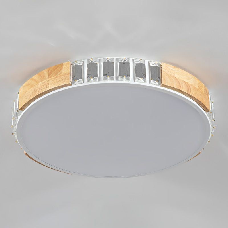 Japanese Ceiling Light Minimalist Flush Mount Lighting Fixture