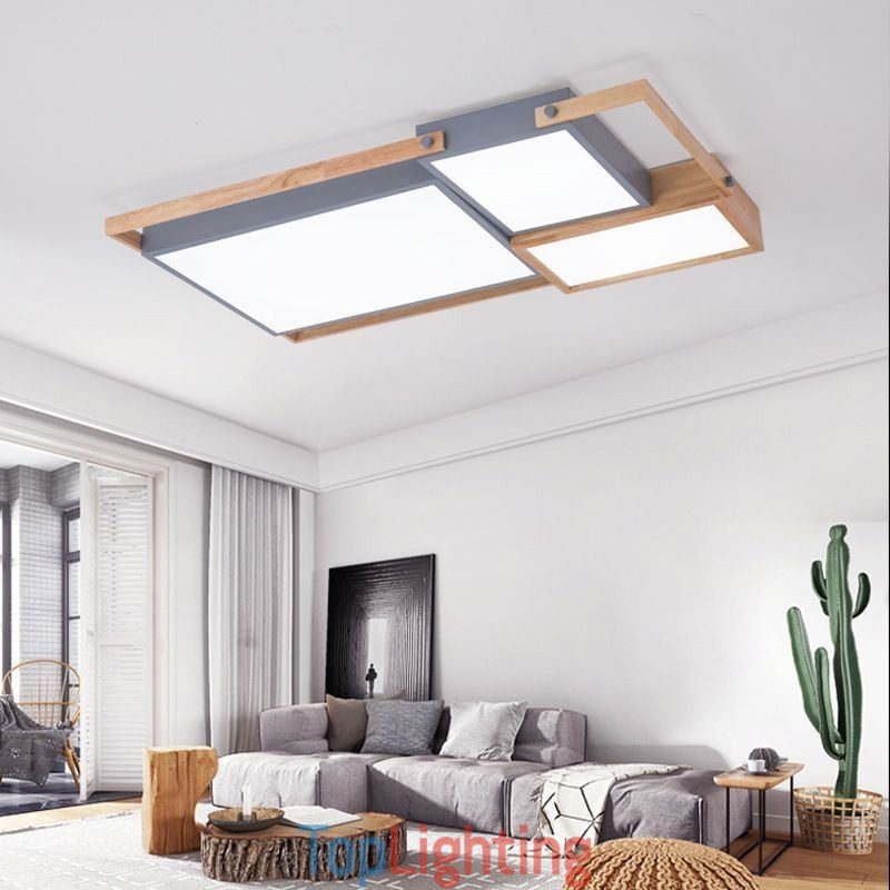 Modern Ceiling Light Splicing Rectangular Ceiling Lamp
