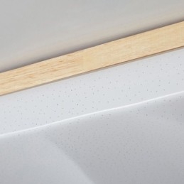 Japanese Acrylic Ceiling Light Square Corrugated Ceiling Lamp
