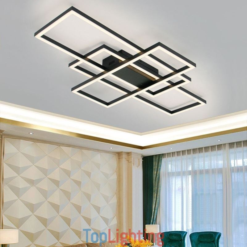 Modern Ceiling Light Geometric Square Ceiling Lamp