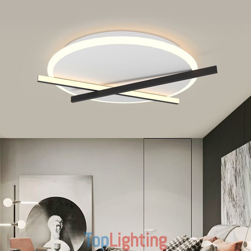 Nordic Ceiling Light Art Clock Design Ceiling Lamp