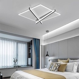 Nordic Ceiling Light Art Clock Design Ceiling Lamp