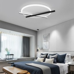 Nordic Ceiling Light Art Clock Design Ceiling Lamp
